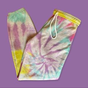 Pastel Tie Dye Sweatpants
